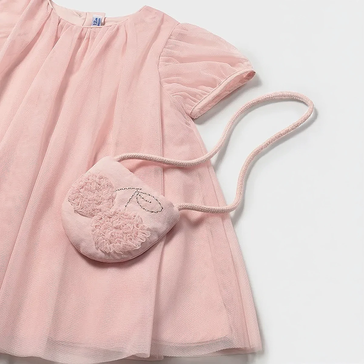 Tulle dress with bag peony - Image 3