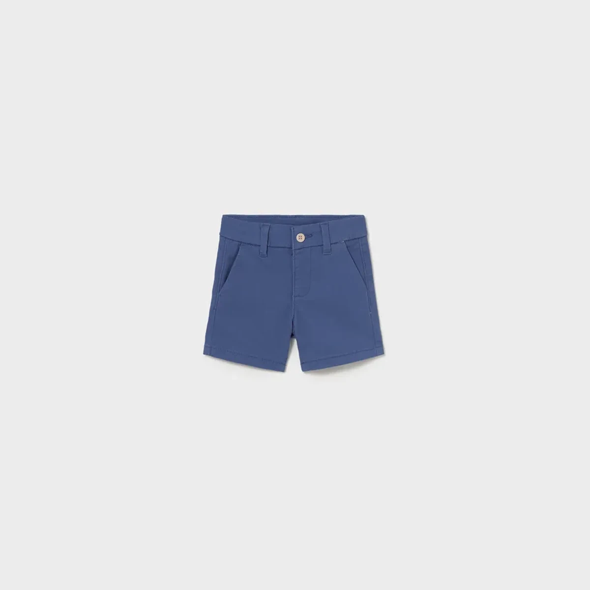 Basic chino twill shorts indigo