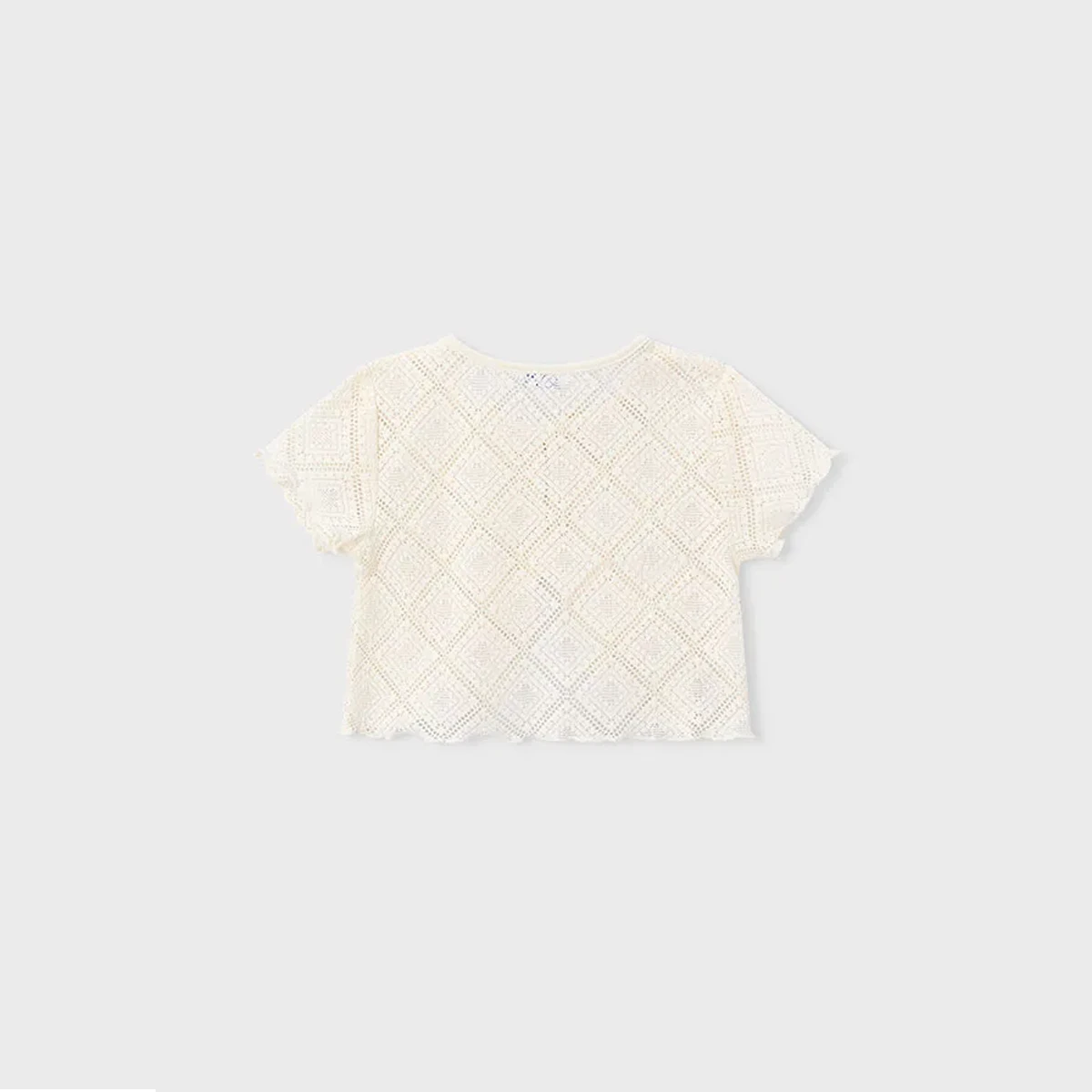 2 piece crochet t-shirt set - Image 3