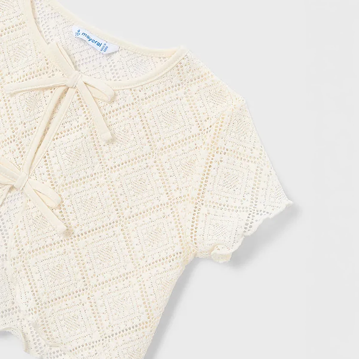 2 piece crochet t-shirt set - Image 4