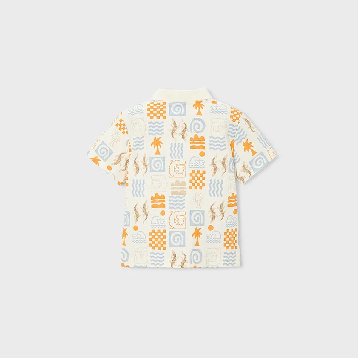 Creampeach hort sleeve polo - Image 2