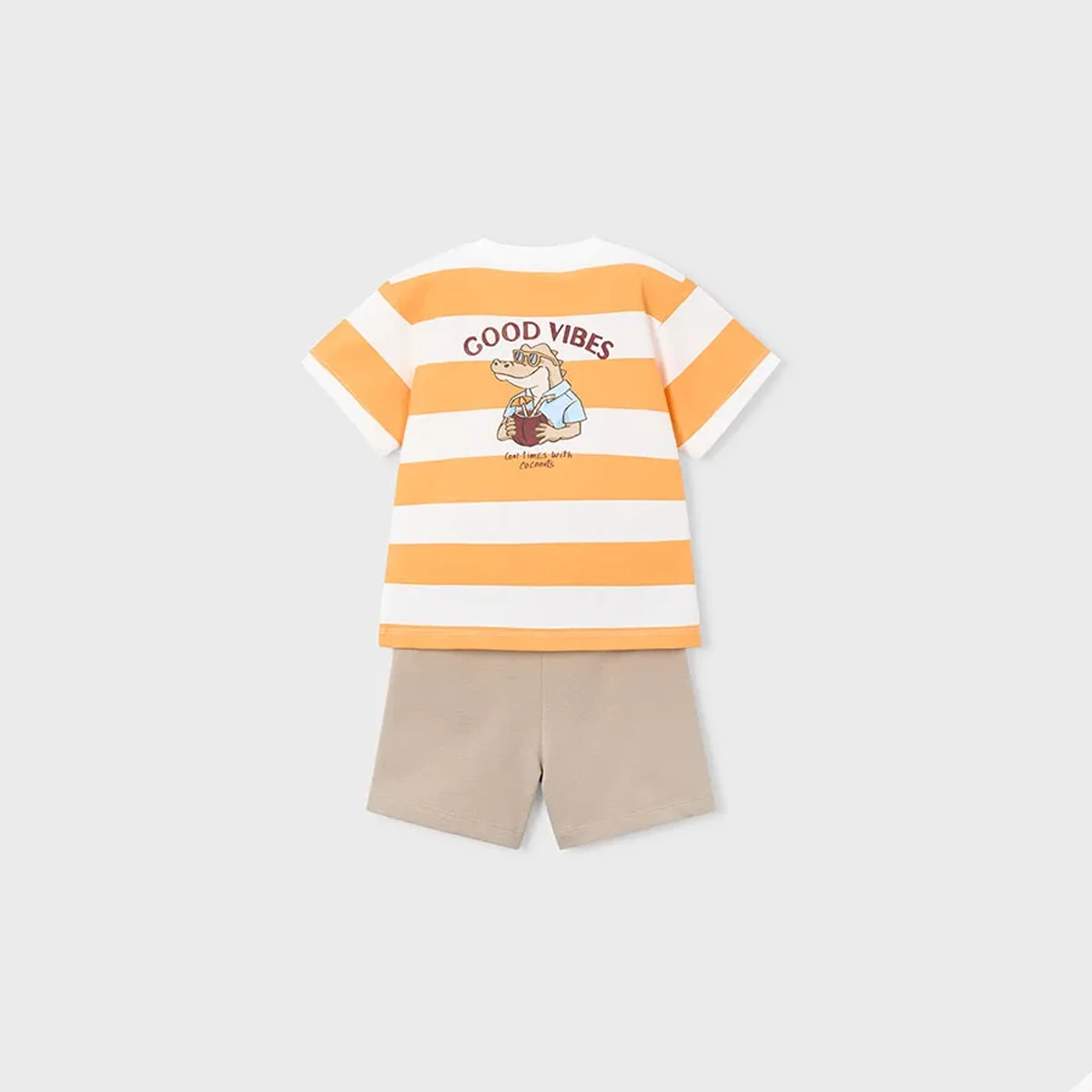 Knit set "good vibes" applique - Image 2