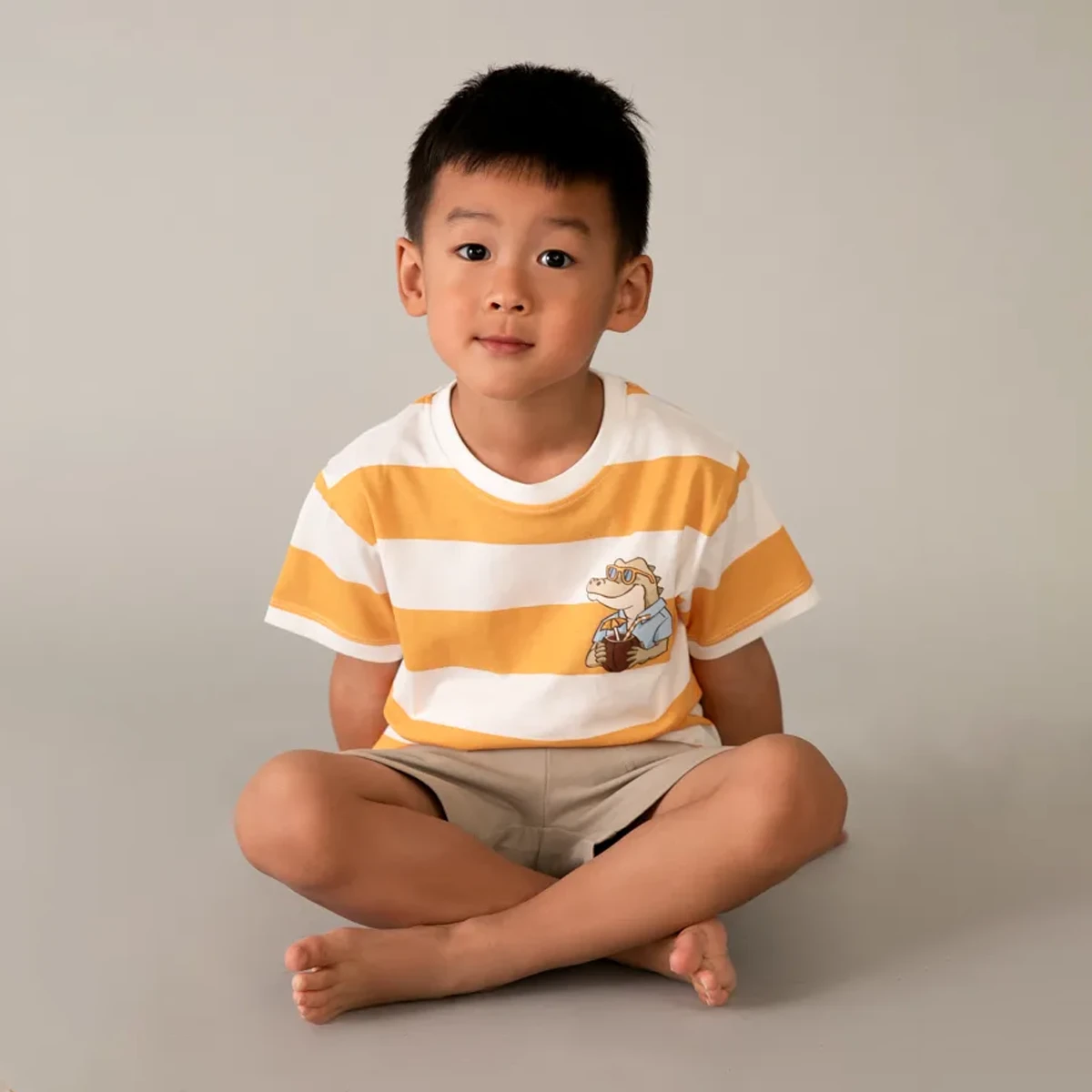 Knit set "good vibes" applique - Image 4