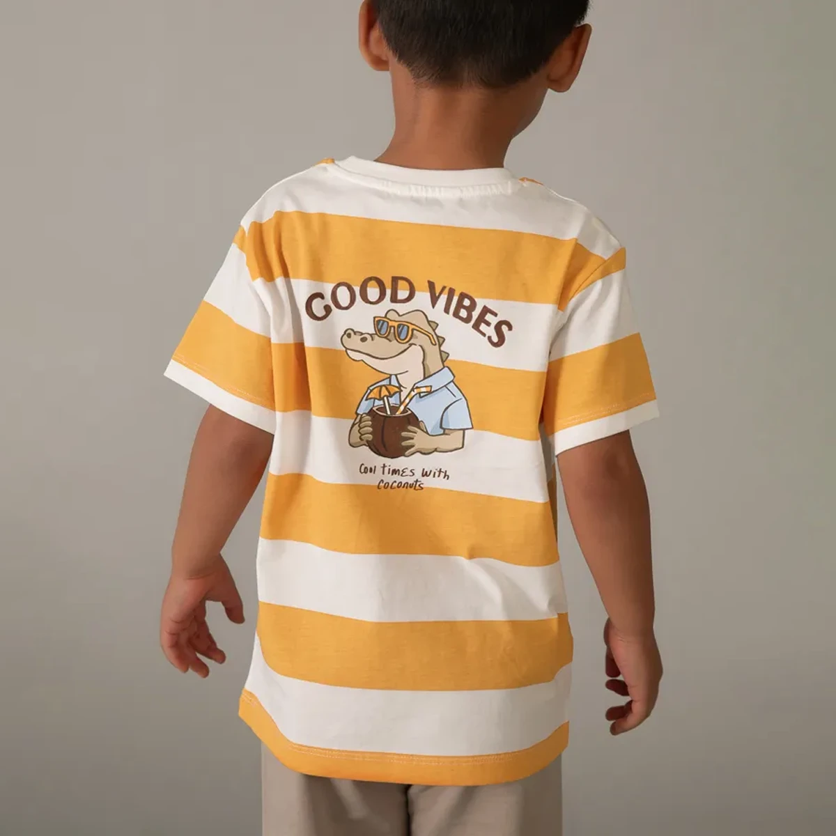 Knit set "good vibes" applique - Image 5