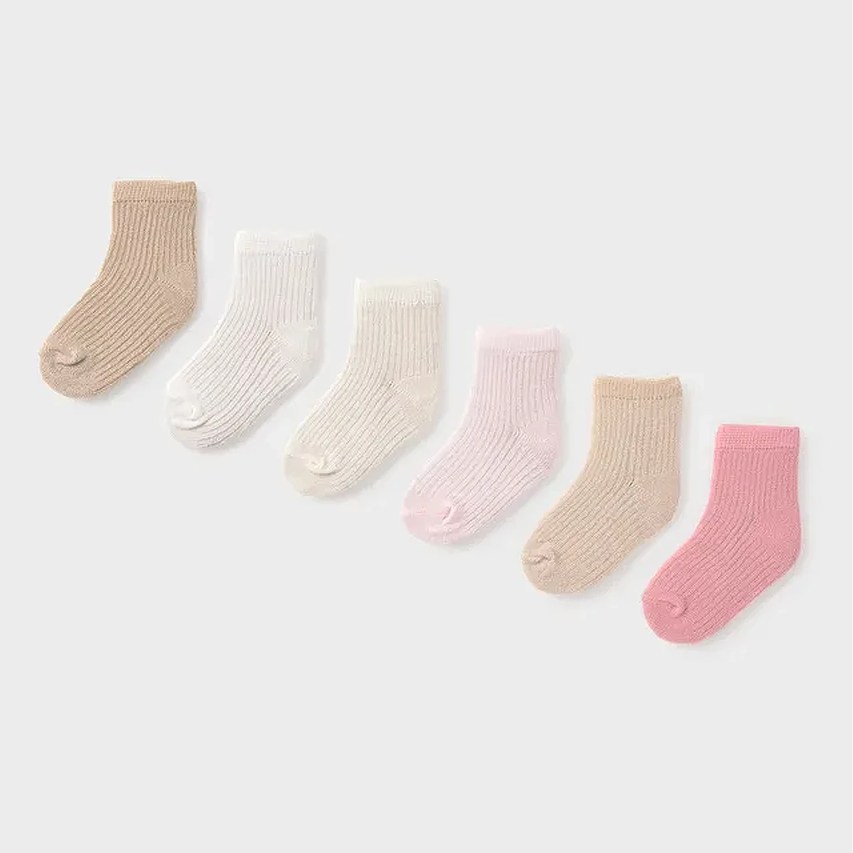 Set of 6 socks roses