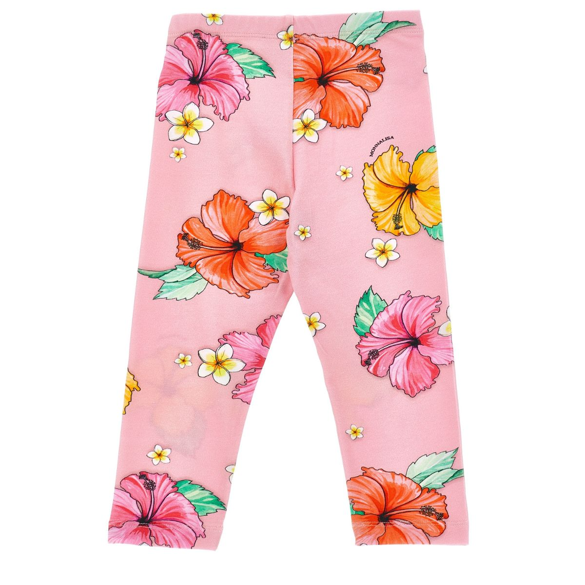Hibiscus Flower Print Leggings - Image 2