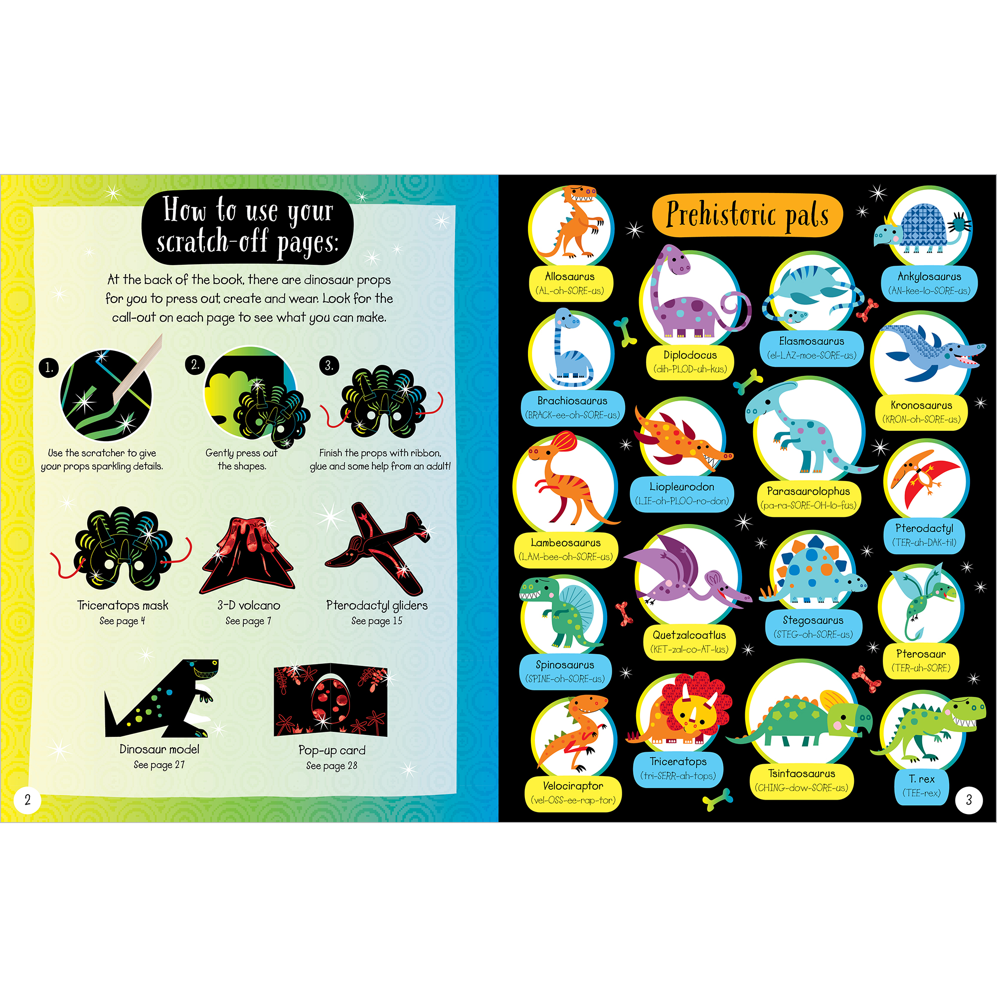 Scratch & Sparkle Dinosaurs - Image 2