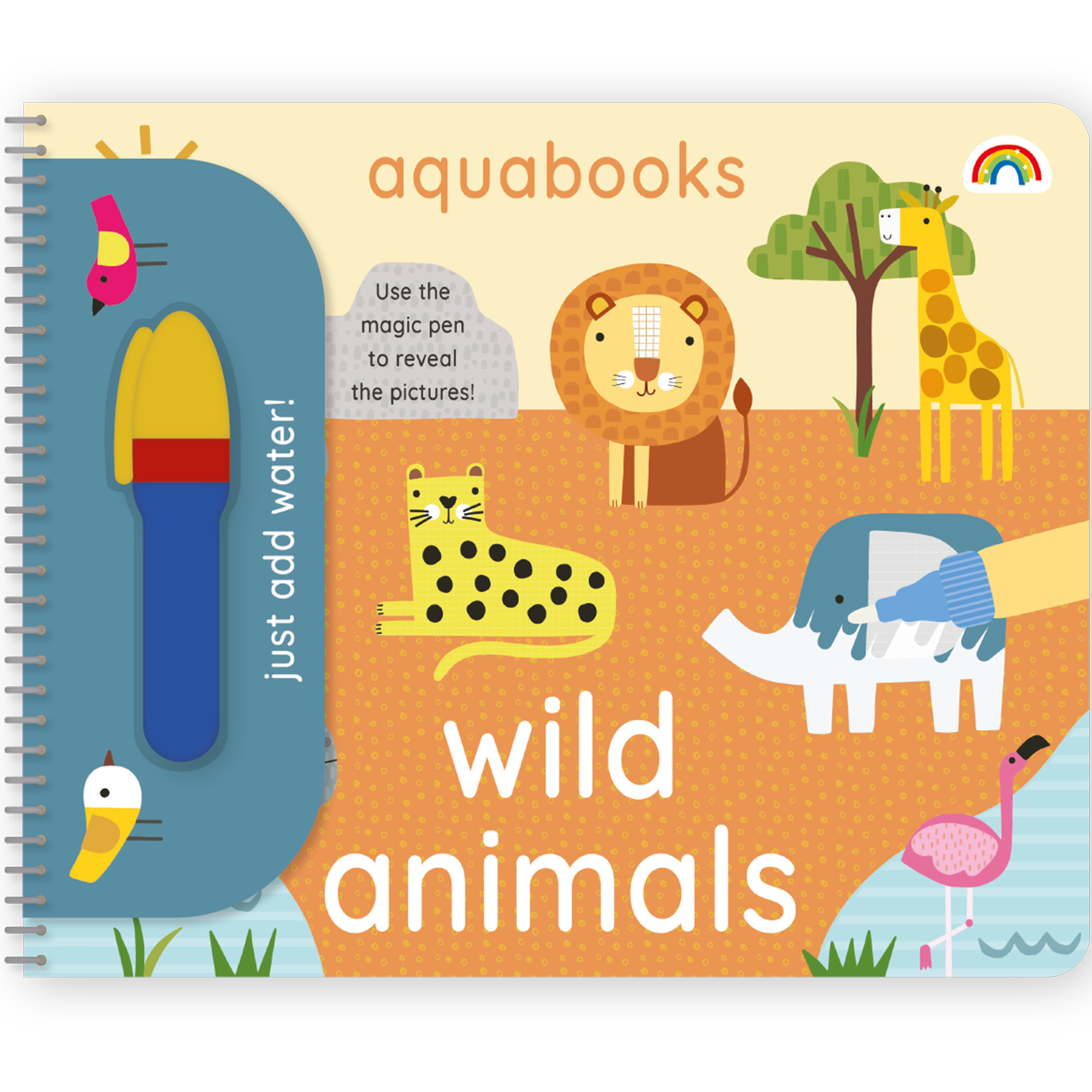 Wild Animals Aqua Books