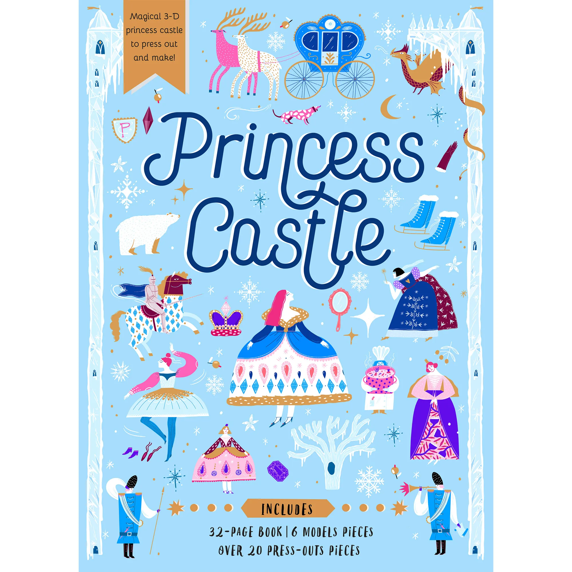 Princess Castle Book and Model Set