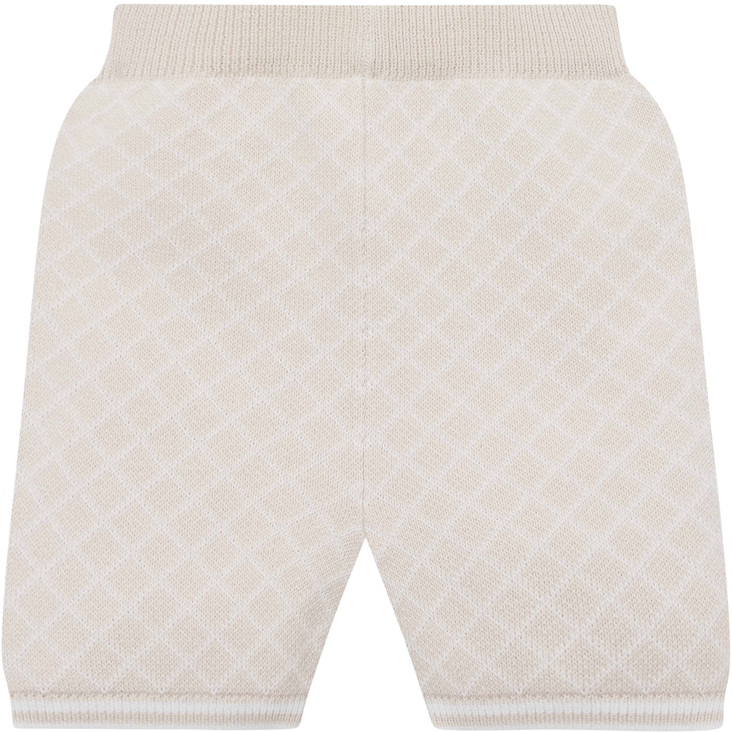 Lennox Boys Stone Teddy Knit Top & Shorts Set - Image 4