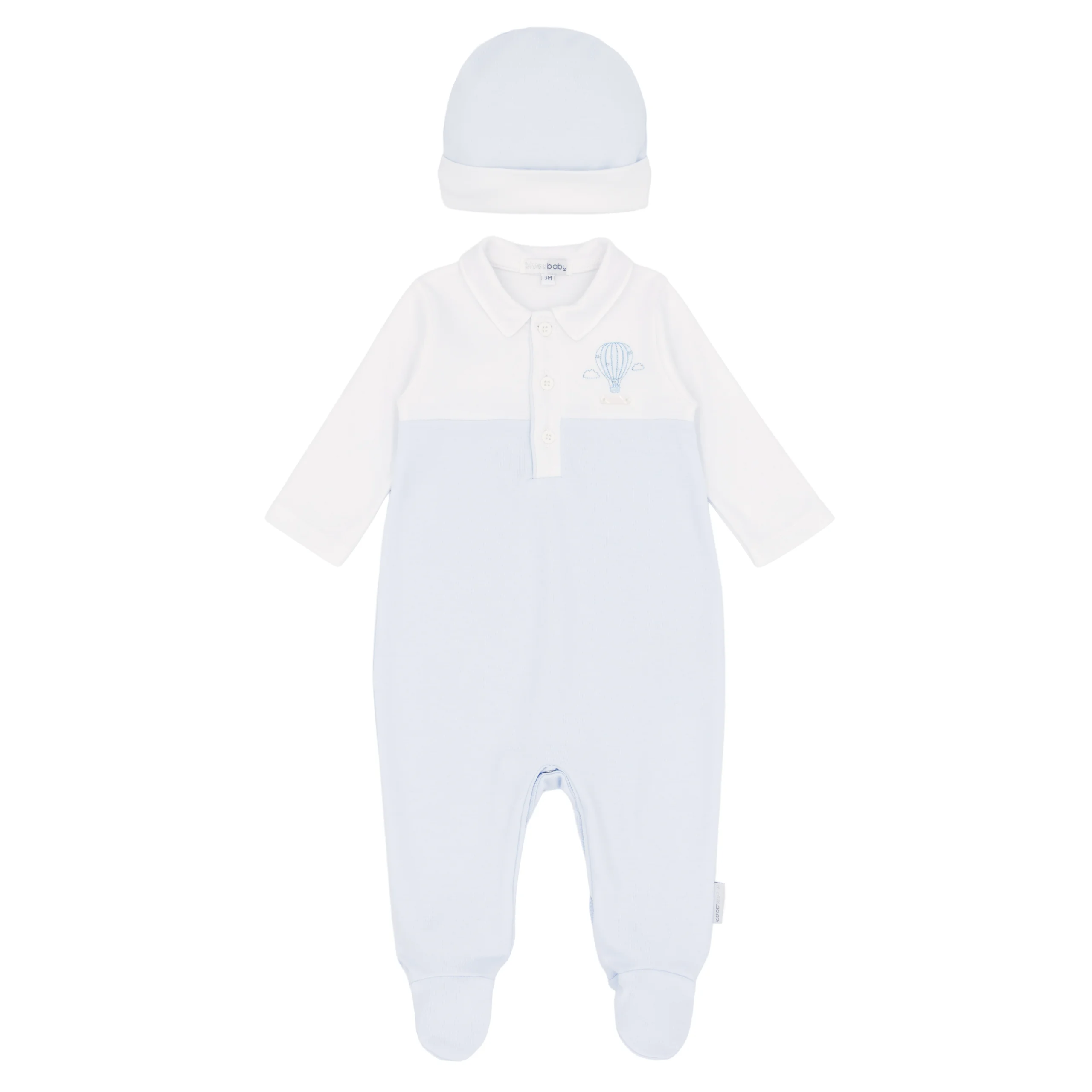 Balloon Babygrow With Hat