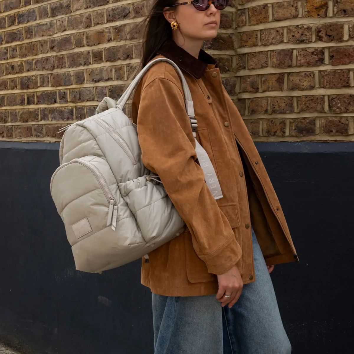 Baby Changing Backpack - Oyster - Image 3