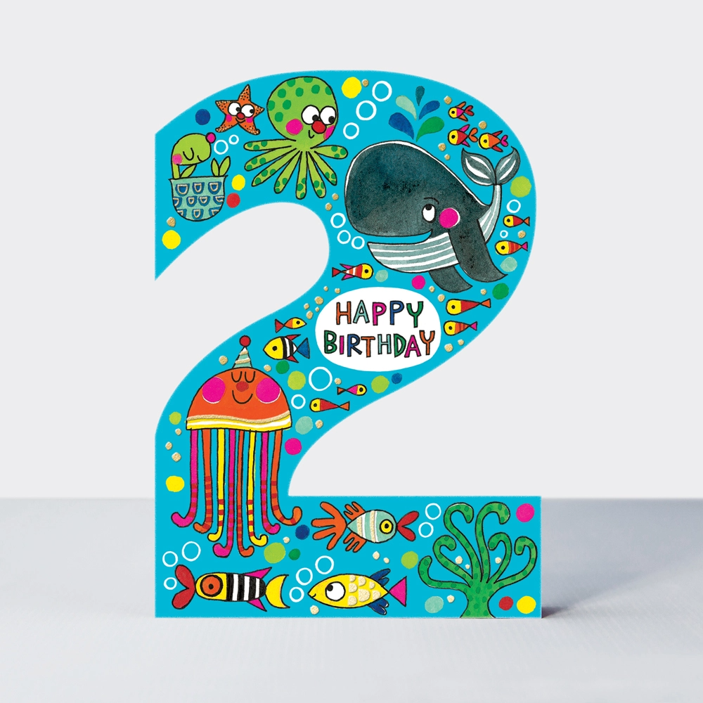 Card - Age 2 Under the Sea