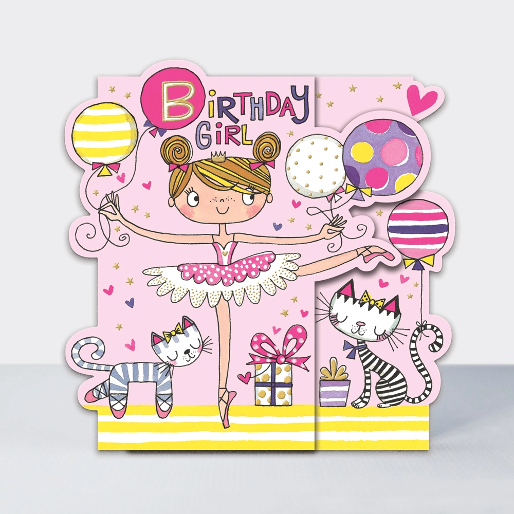 Card - Birthday Ballerina