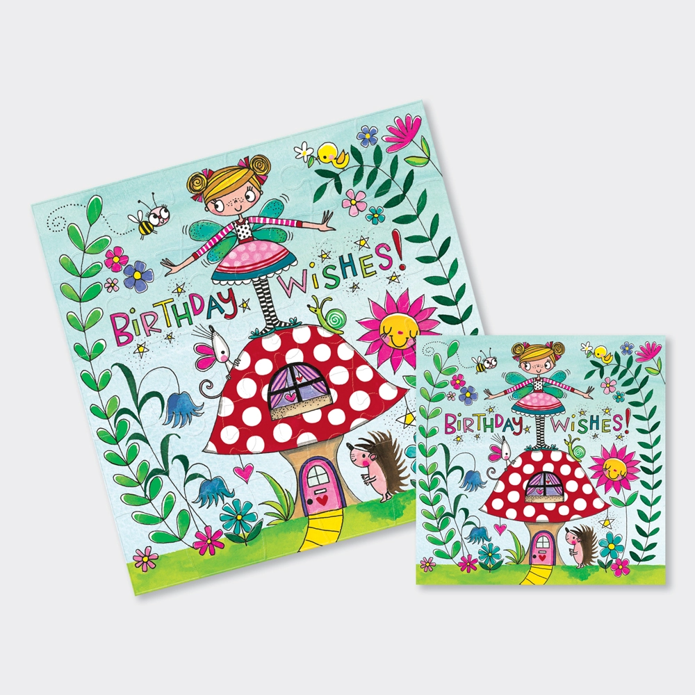 Card - Birthday Wishes Woodland Fairy