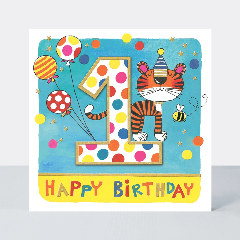 Card - Age 1 Tiger