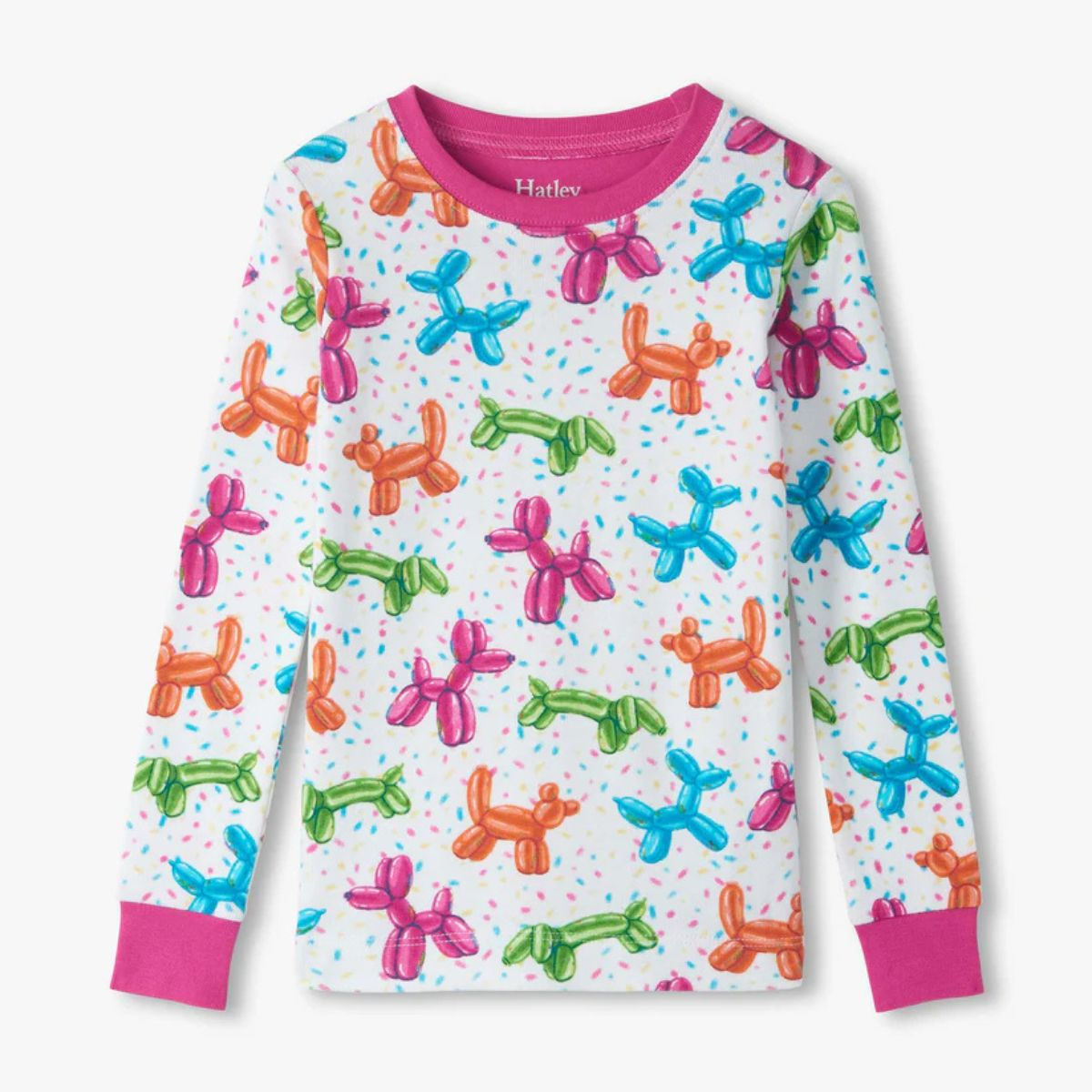Girls Balloon Pets Cotton Pyjama Set - Image 2