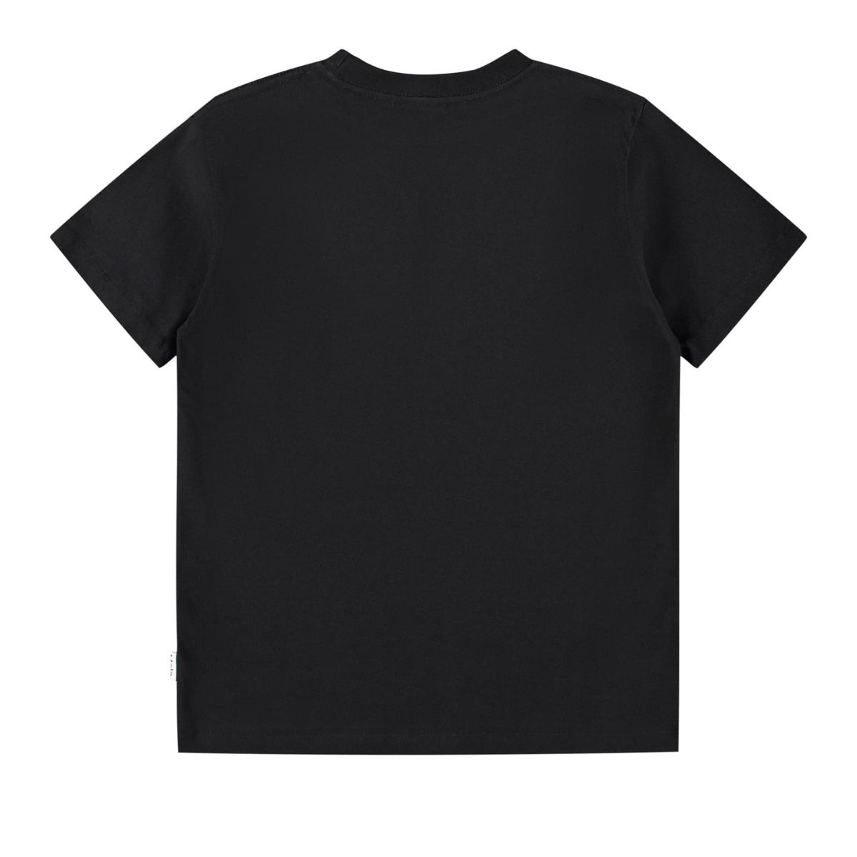 Boys Black Organic Cotton Football Pitch Photographic Print T-Shirt - Image 2