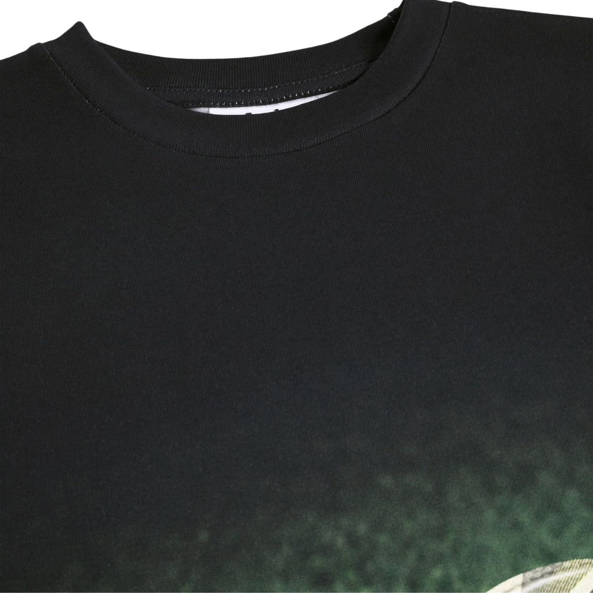 Boys Black Organic Cotton Football Pitch Photographic Print T-Shirt - Image 3