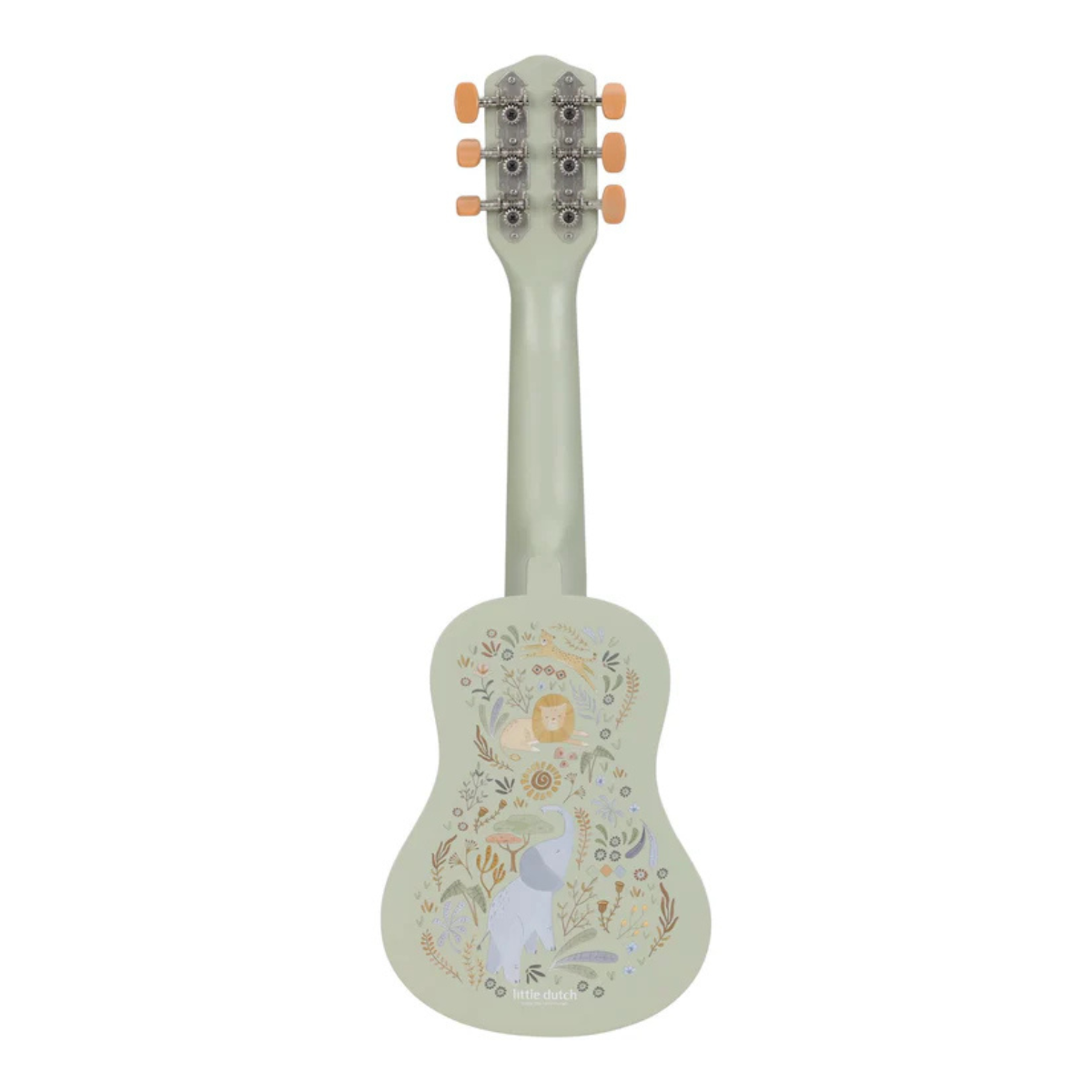 Wooden guitar - Green - Safari Friends - Image 2
