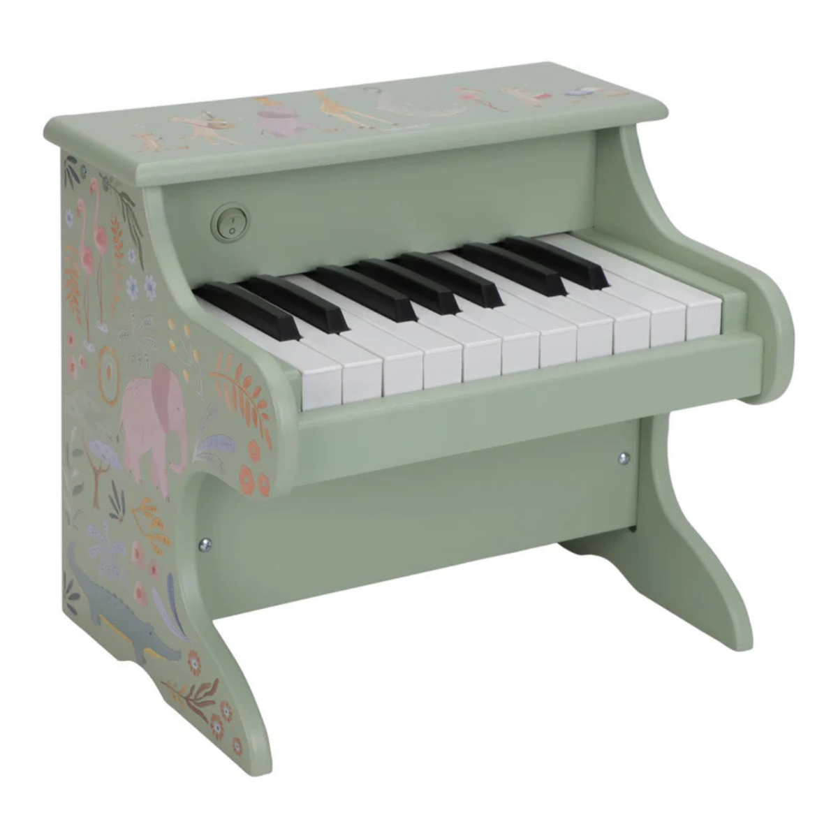 Wooden Piano FSC Green- Safari Friends