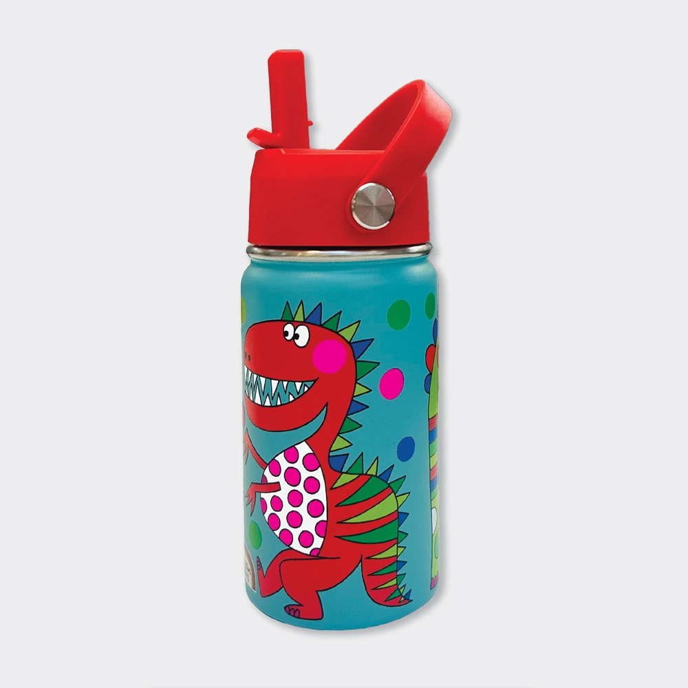 Kid's Stainless Steel Water Bottle - Dinosaur - Image 2