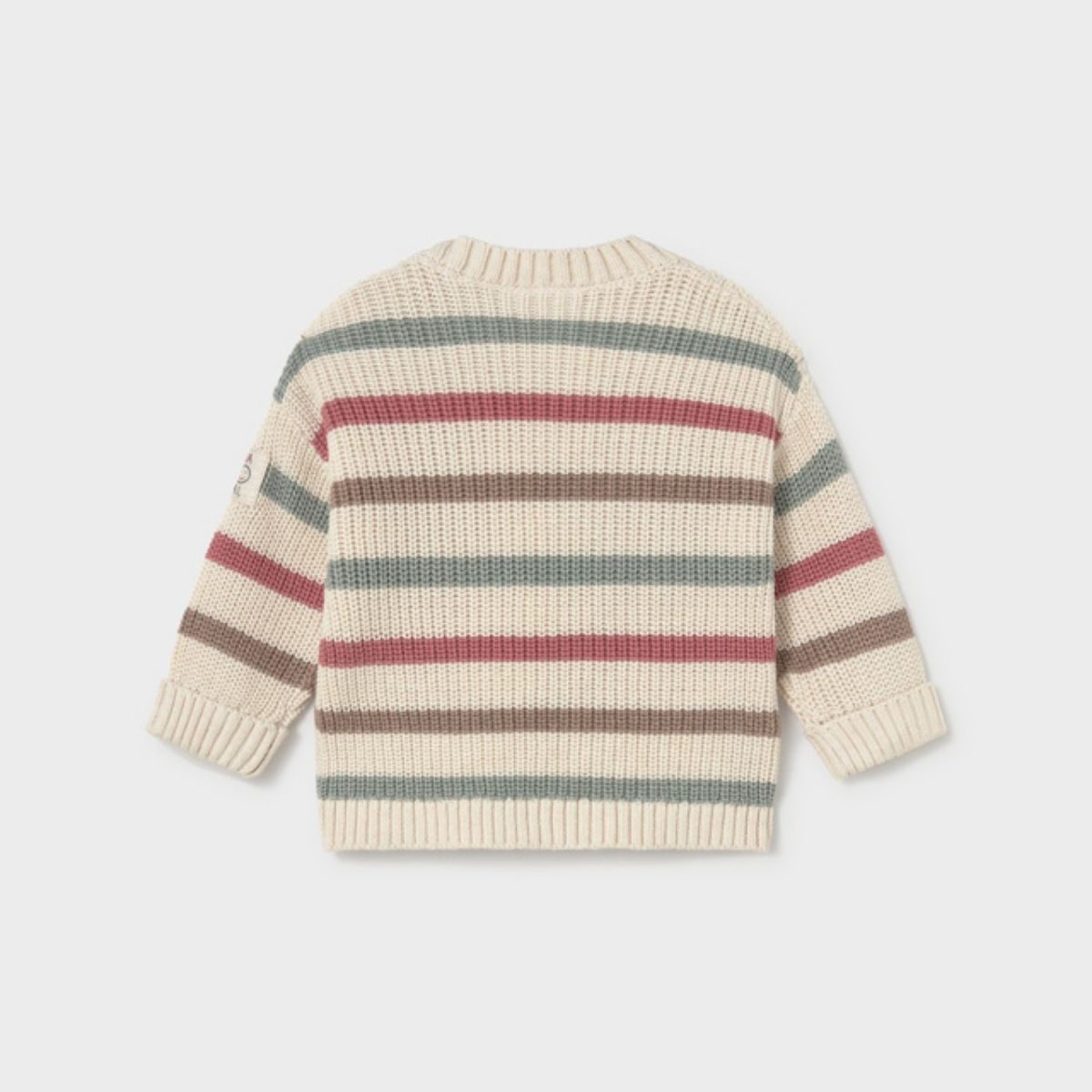 Cozy Multi-Stripe Knit Sweater - Image 2