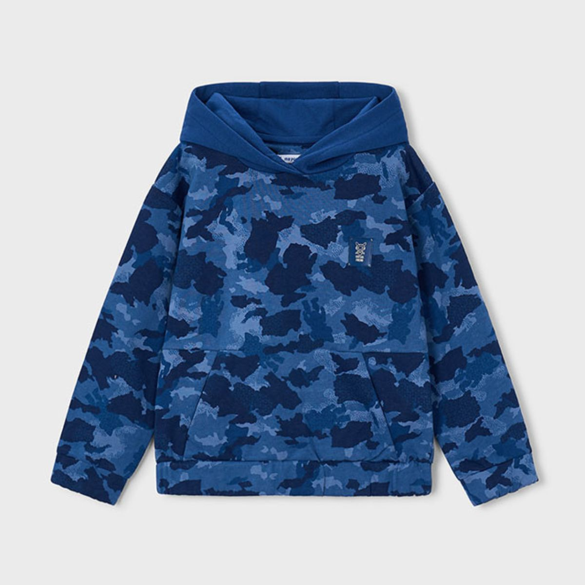 Blue Camouflage Hoodie