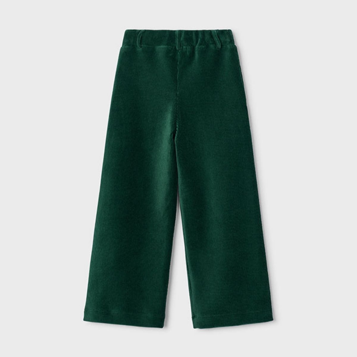 Emerald Green Corduroy Wide Leg Trousers - Image 2