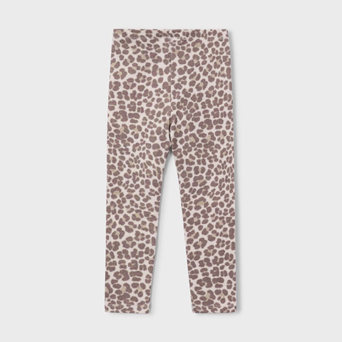 Sweet Teddy Bear & Leopard Print Leggings Set - Image 6