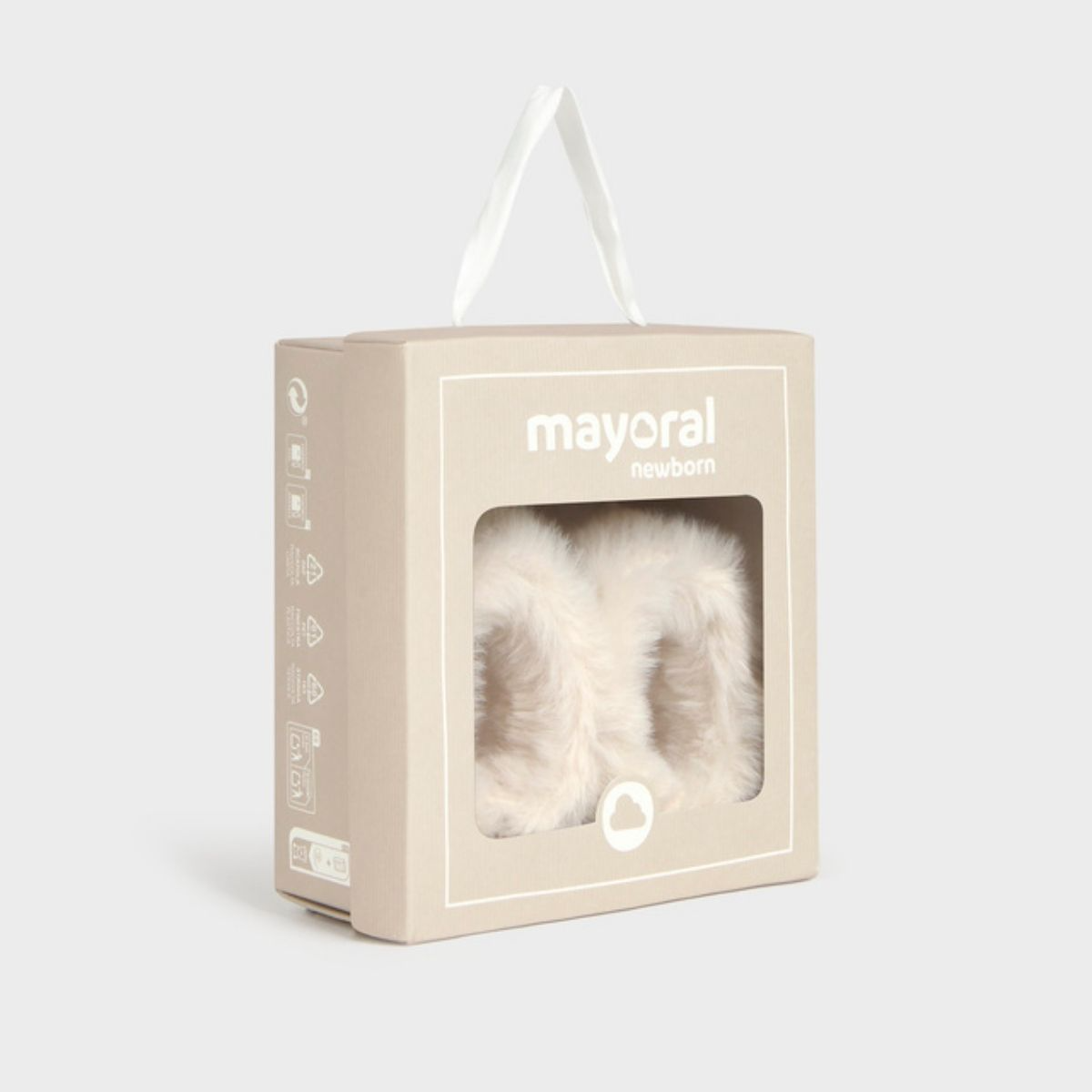 Baby Girls Faux Suede Winter Boots with Fur Trim & Bow - Image 3