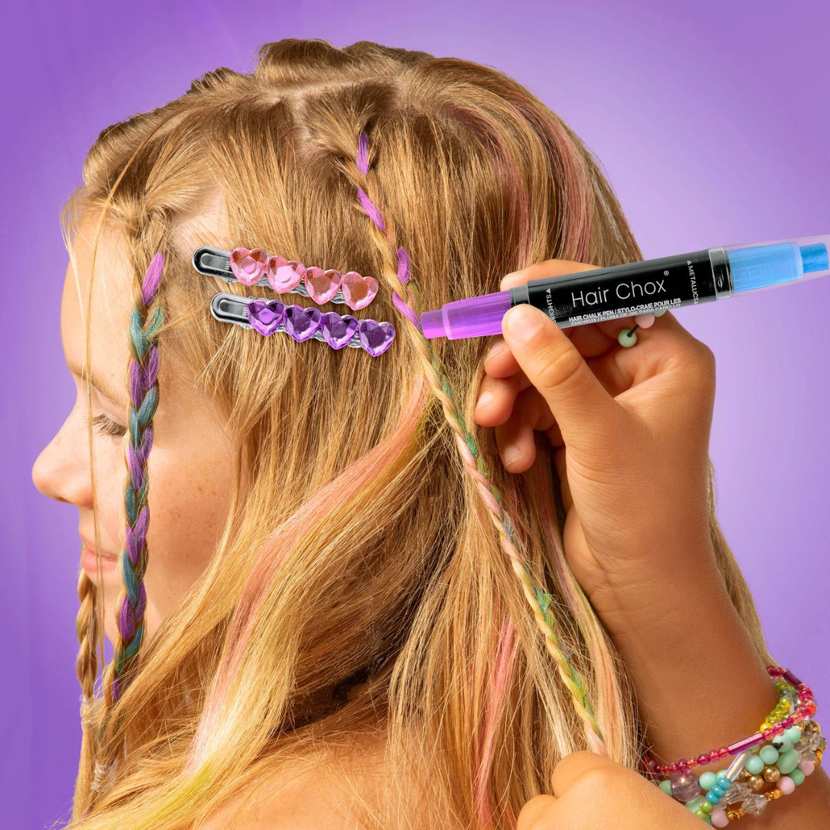 Color Me Pretty Makeup, Hair & Body Art Kit - Image 3