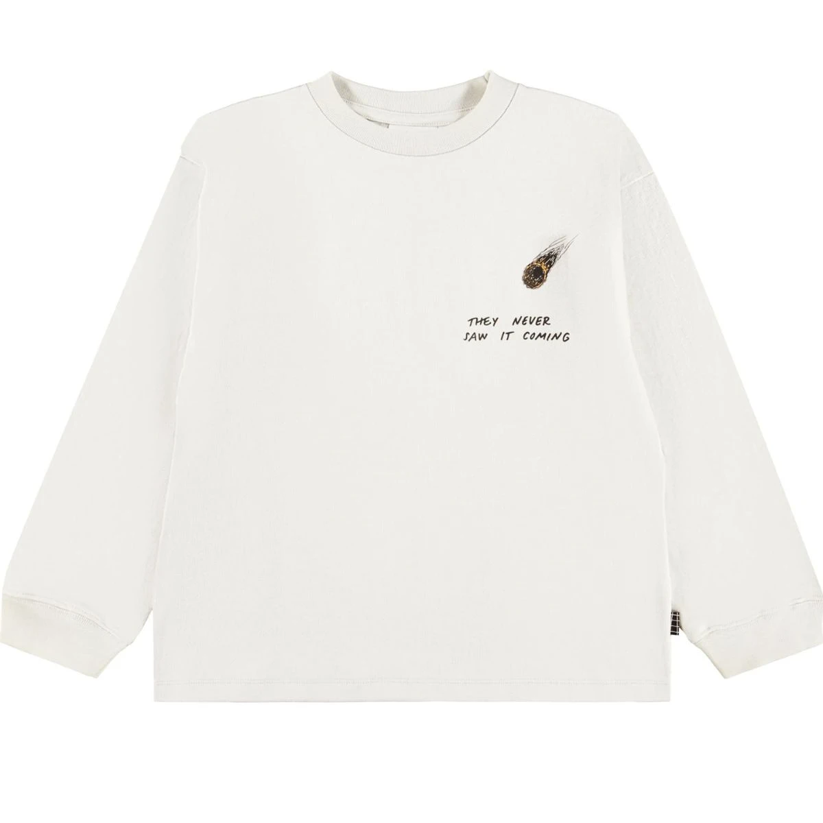 Off-White Organic Cotton Meteor Long Sleeve T-Shirt