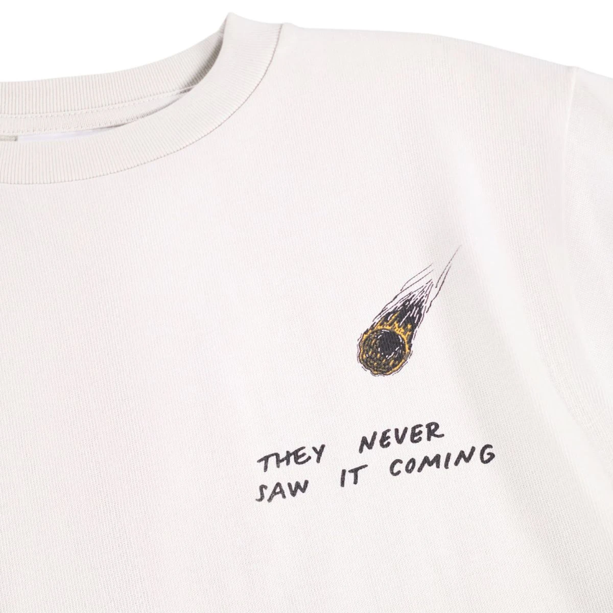 Off-White Organic Cotton Meteor Long Sleeve T-Shirt - Image 3