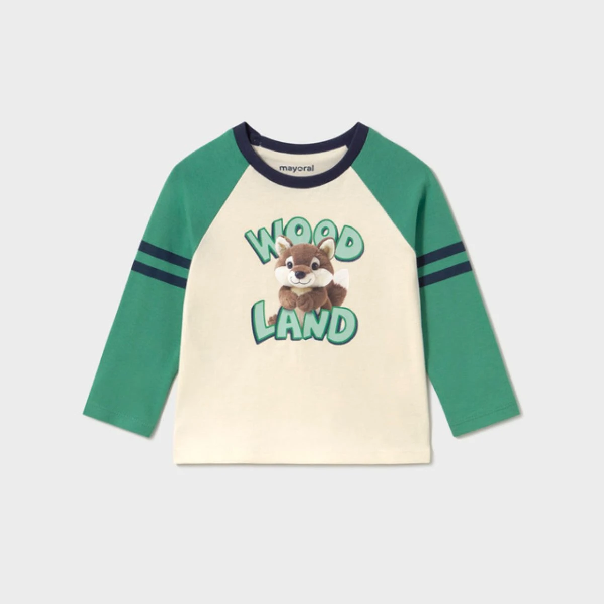 Woodland Soft-Toy Raglan T-Shirt