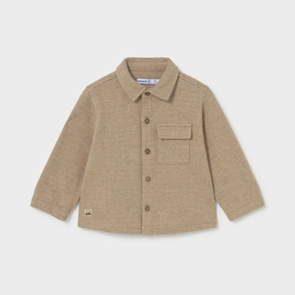 Truffle Comfort-Knit Overshirt