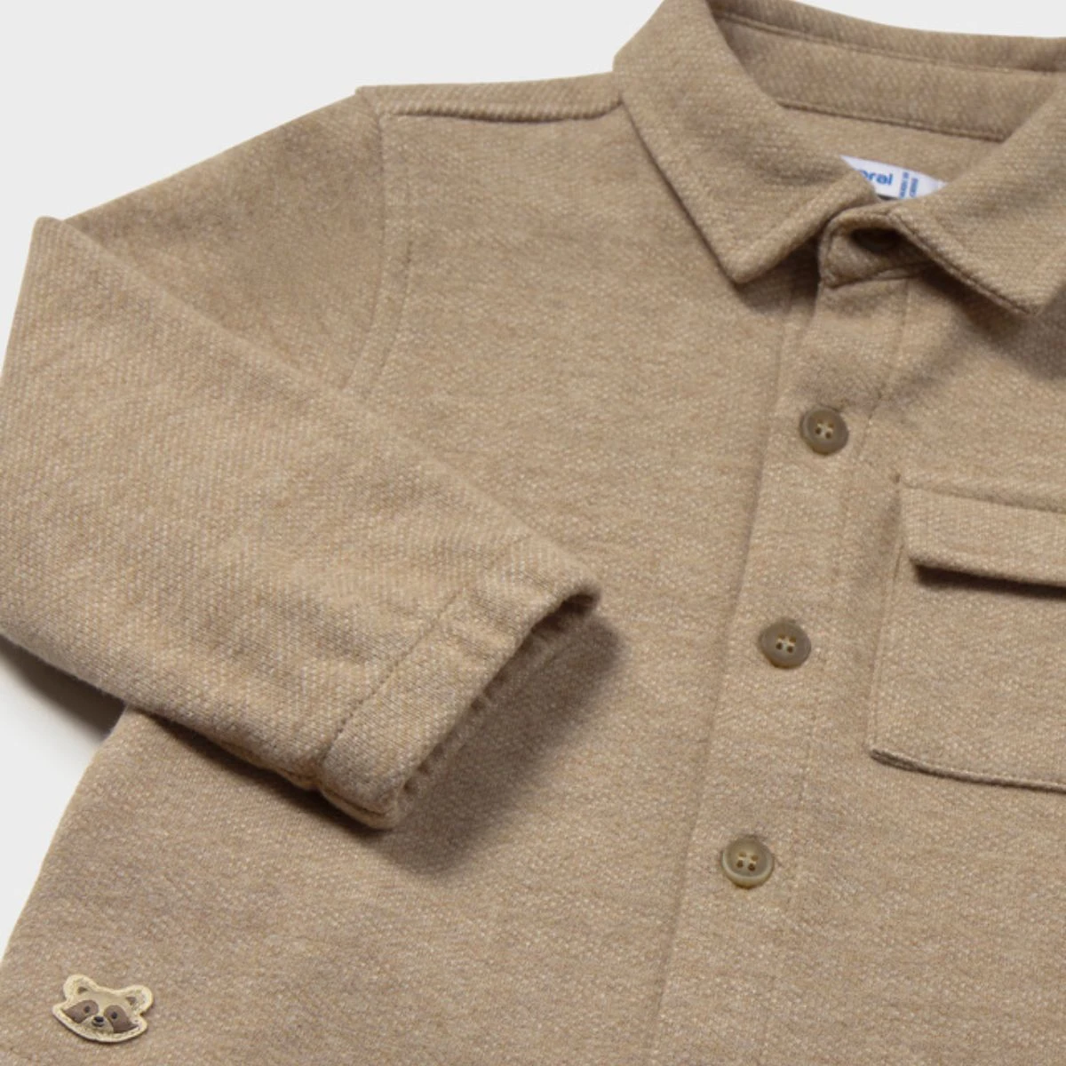 Truffle Comfort-Knit Overshirt - Image 3