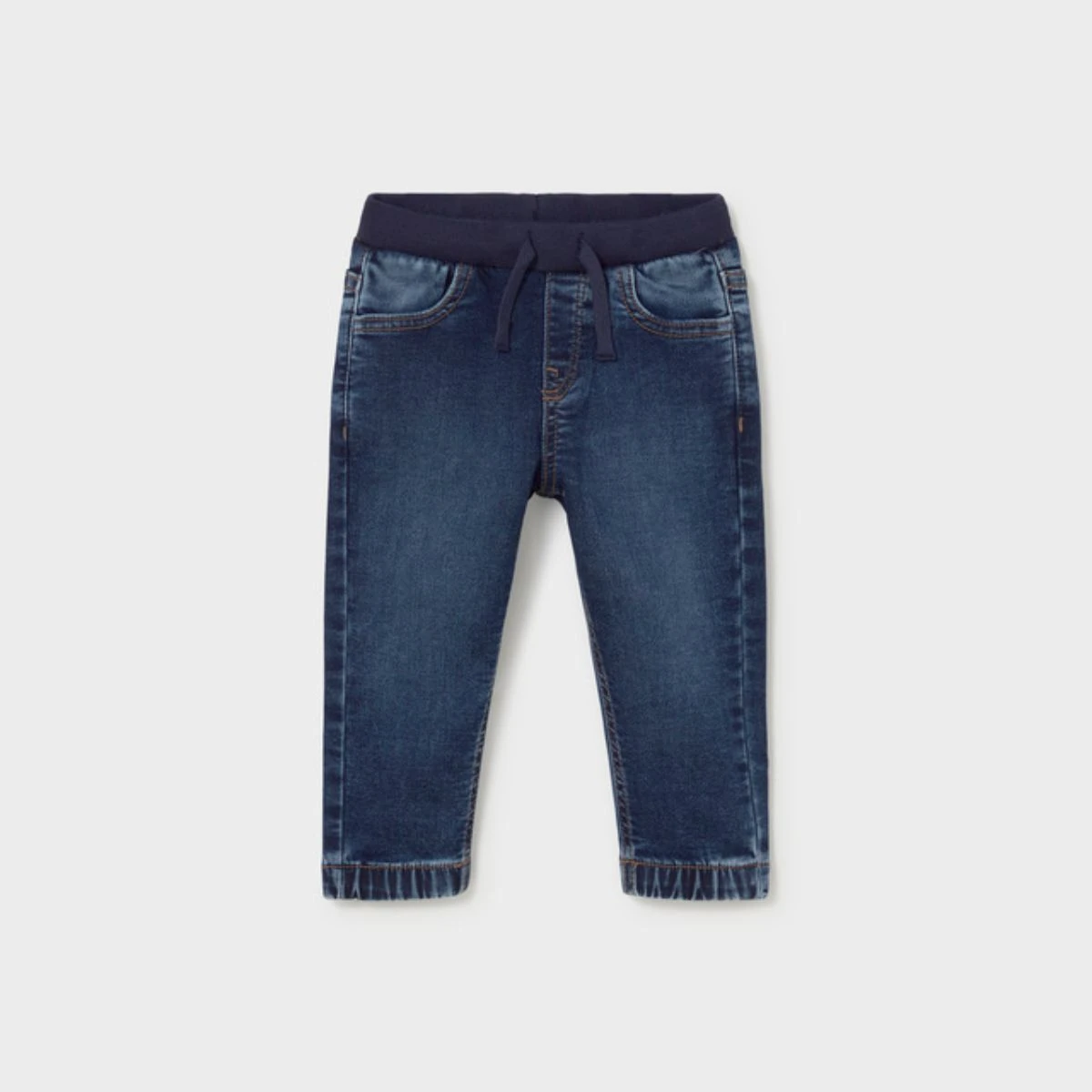 Dark Denim Soft Stretch Jogger Jeans