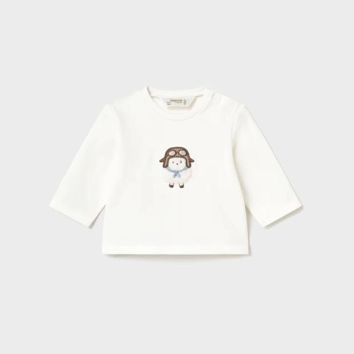 Blue 3-Piece Fleece Hoodie and Sheep Pants Set - Image 2