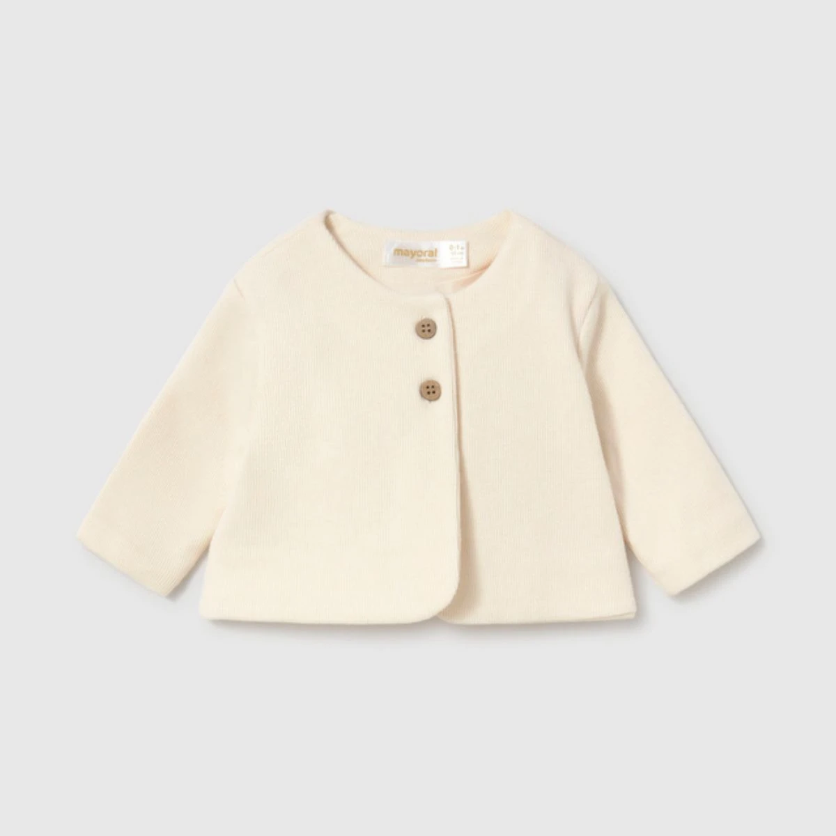 Floral Cream 3-Piece Knit & Velour Set - Image 3
