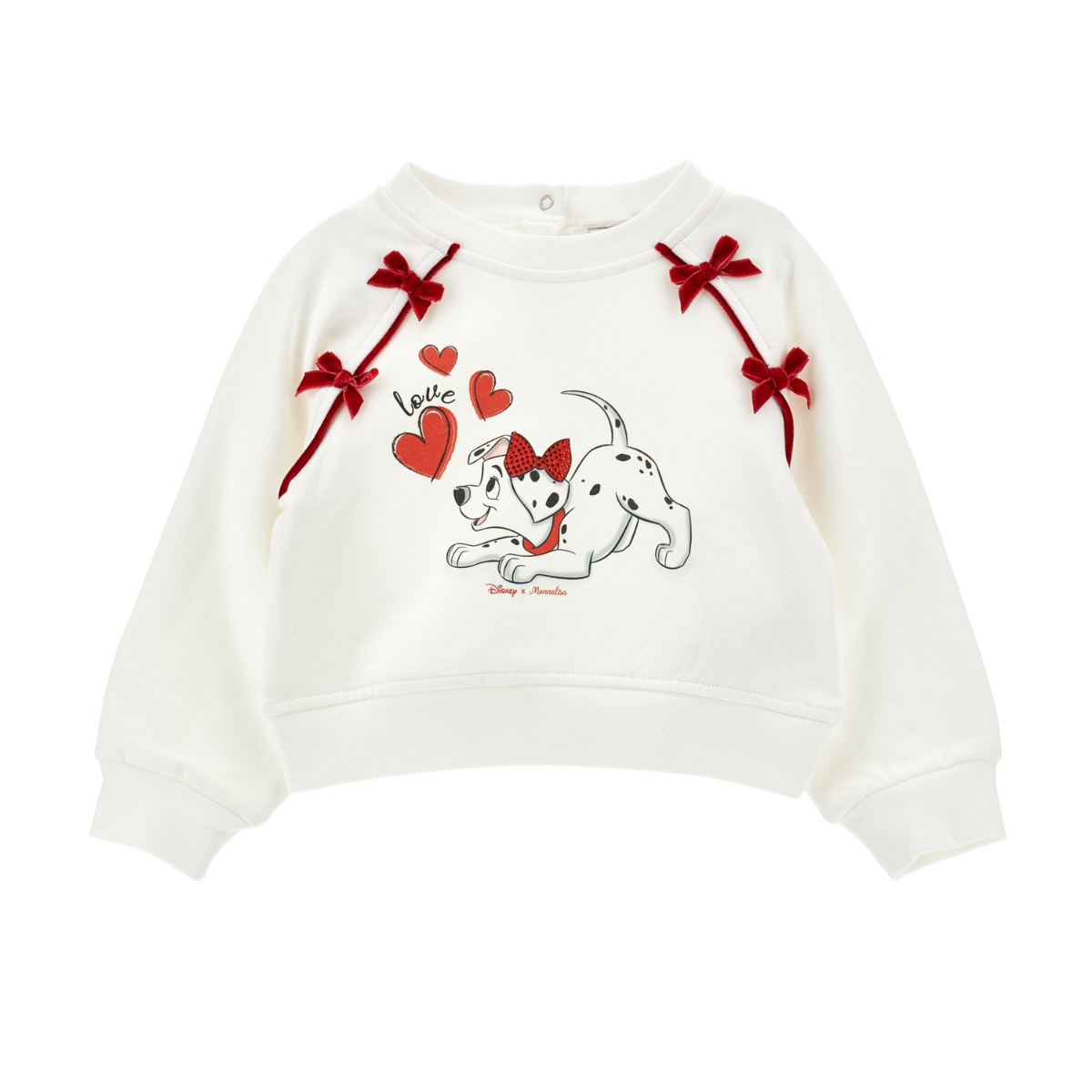 Puppy bow Sweatshirt