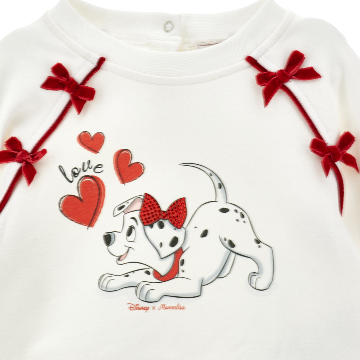 Puppy bow Sweatshirt - Image 3