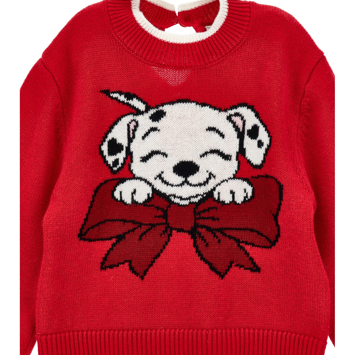 Dalmatian Bow Sweater - Image 3