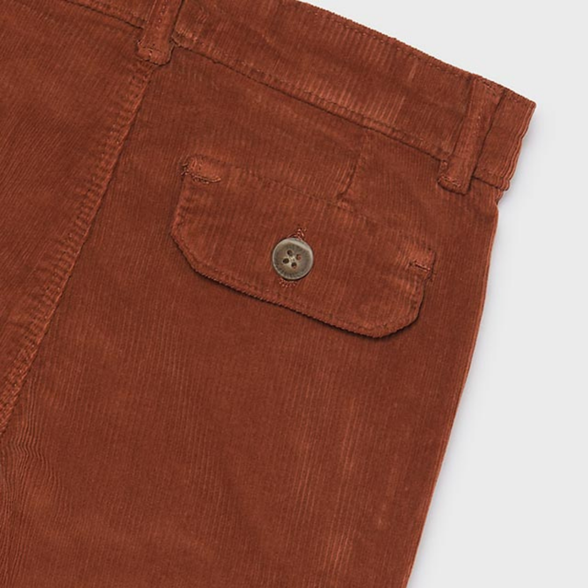 Tile Orange Corduroy Cargo Pants - Image 3