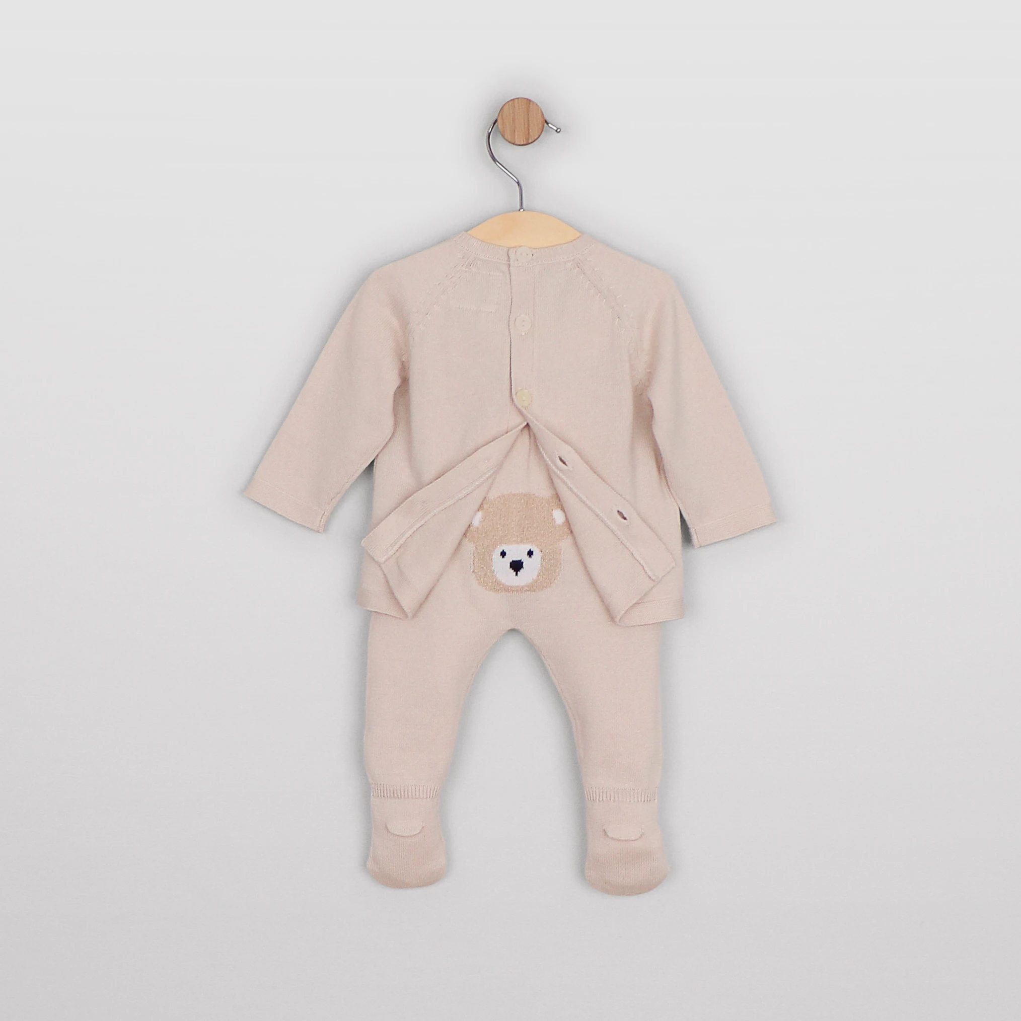 Marco Boys Stone Knit Teddy Two Piece & Hat - Image 2