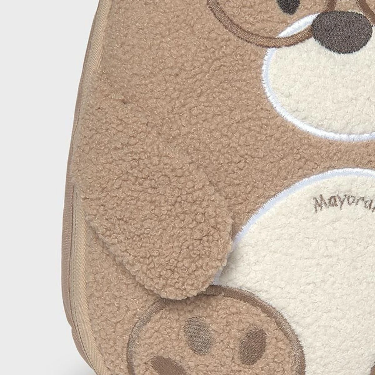 Cute Teddy Fleece Bear Backpack with Glasses - Image 3