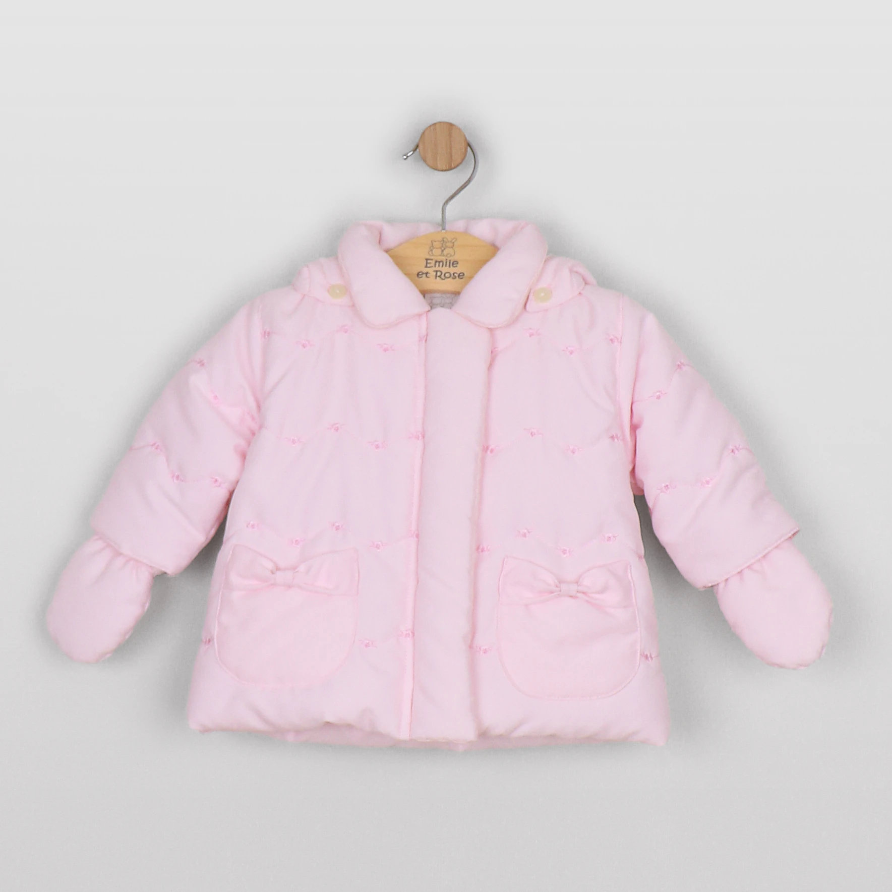 Carly Rosebud Baby Girls Winter Jacket