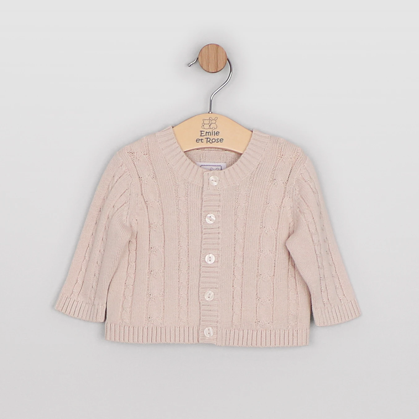 Morgan Boys Stone Knit Cardigan