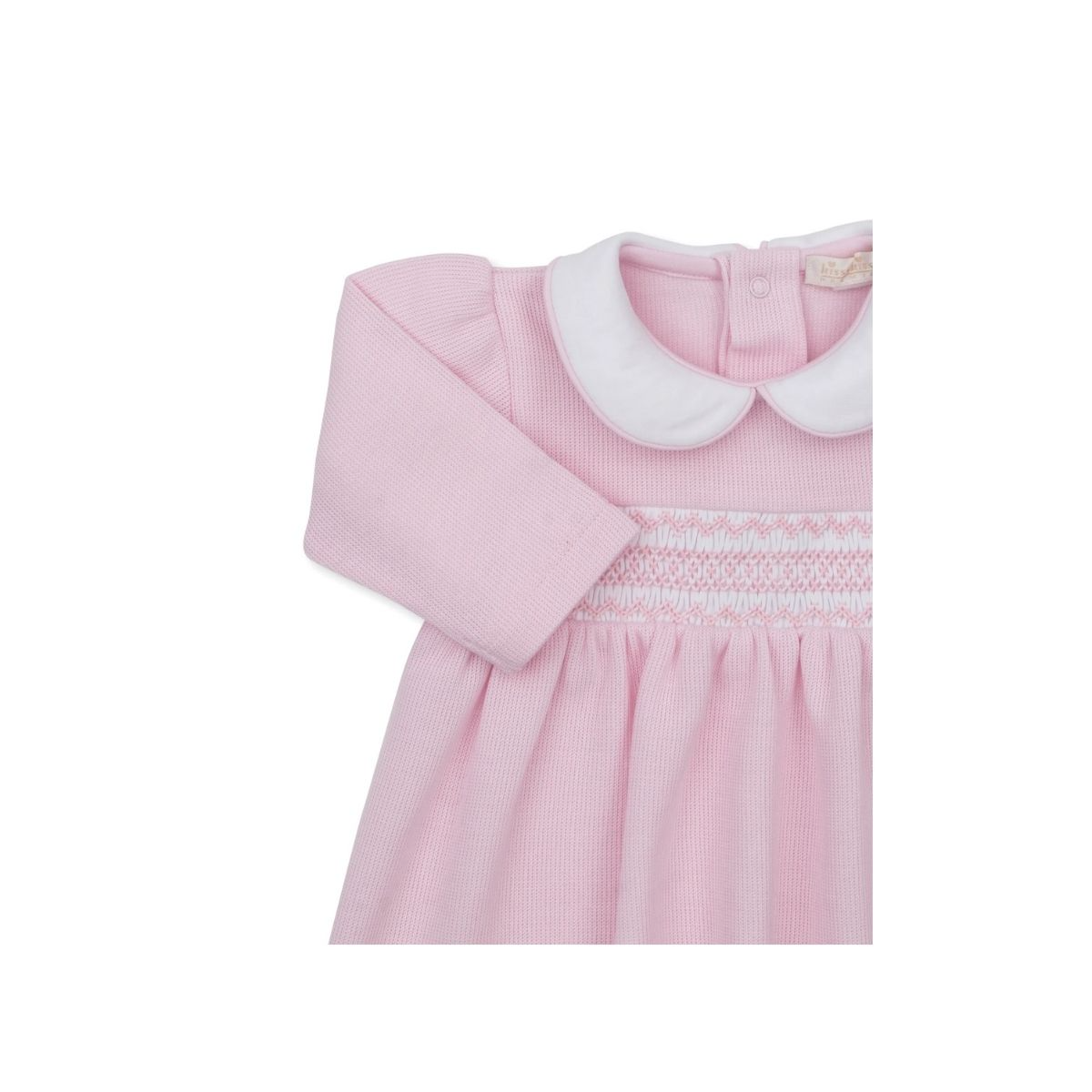 Dress Set with Hand Smocking - CLB Punto Ingles 26 - Image 2