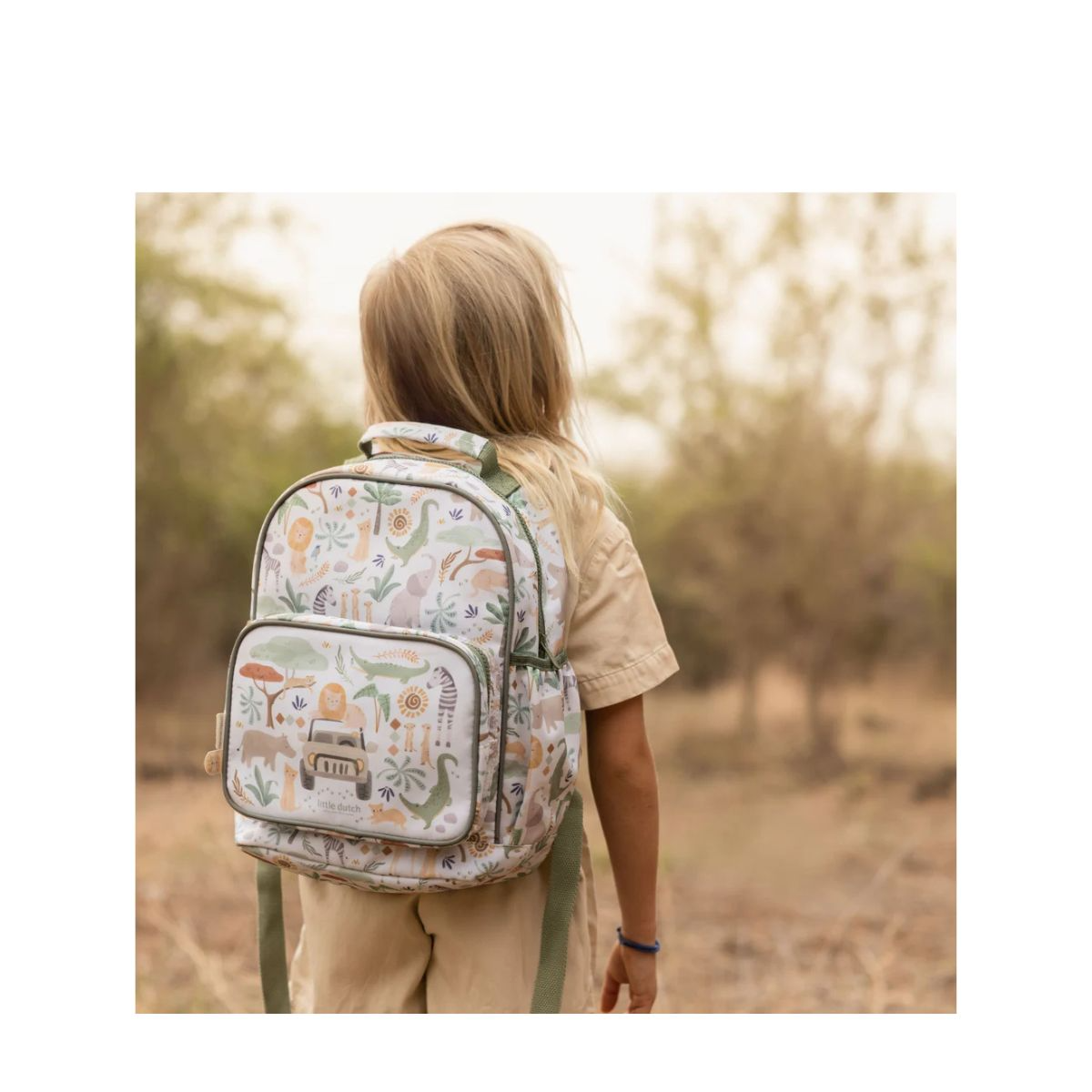 Large Backpack - Safari Friends - Image 2